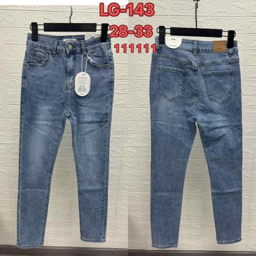 Джинсы NewJeans (28-33) LG143 blue (деми) NewJeans LG143 blue
