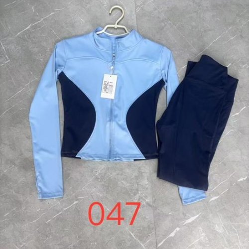 Костюм спорт NewJeans (S-XL) 047 l.blue (деми) NewJeans 047 l.blue