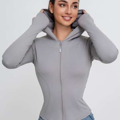 Кофта спорт NewJeans (S-XL) J0020 l.grey (деми) NewJeans J0020 l.grey