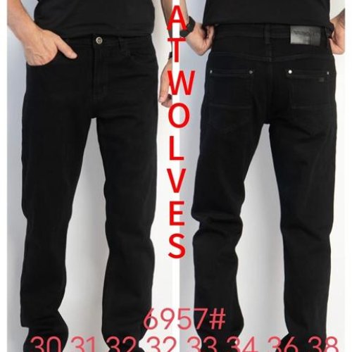 Джинсы Resalsa (30-38) 6957 black (деми) Resalsa 6957 black