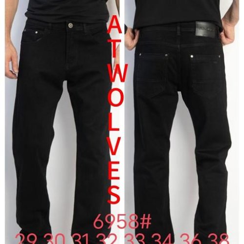 Джинсы Resalsa (29-38) 6958 black (деми) Resalsa 6958 black