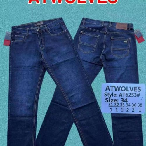 Джинсы Resalsa (31-38) AT6253 blue (деми) Resalsa AT6253 blue