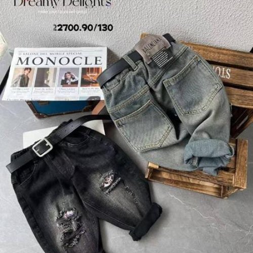 Джинсы Meloria (90-130) 22700 black (деми) Meloria 22700 black
