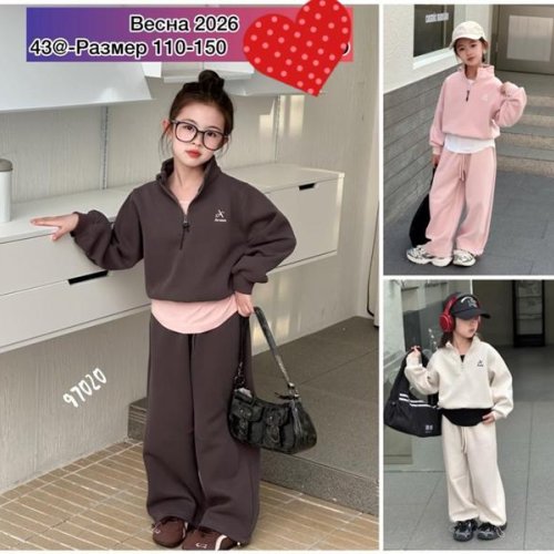 Костюм спорт Meloria (110-150) 97020 brown (деми) Meloria 97020 brown