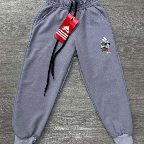 Штаны спорт MirWear kids (4-8) NW358-273-1 l.grey (деми) MirWear kids NW358-273-1 l.grey