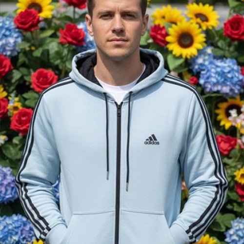 Кофта спорт Zalov (46-54) ZW1170 l.blue (деми) Zalov ZW1170 l.blue