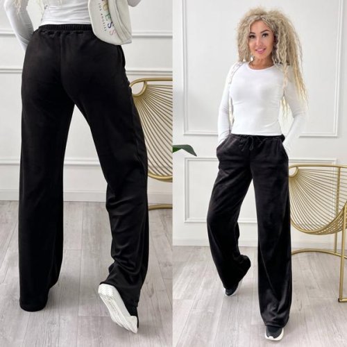 Штаны спорт Sofi Cor (50-58) 6050 black (деми) Sofi Cor 6050 black