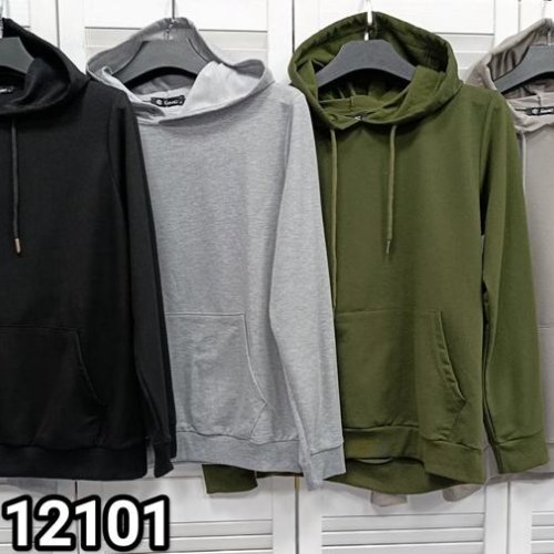 Худи MMC clothes (M-2XL) 12101 grey (деми) MMC clothes 12101 grey