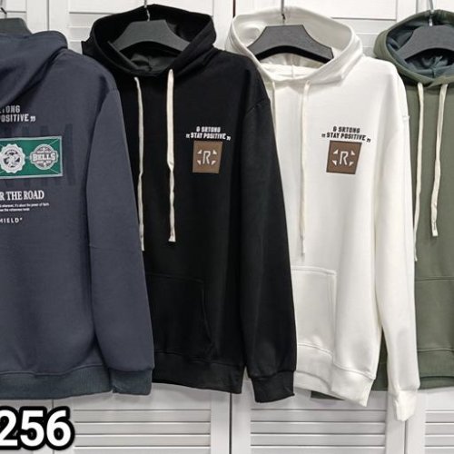 Худи MMC clothes (M-2XL) 25256 d.grey (деми) MMC clothes 25256 d.grey