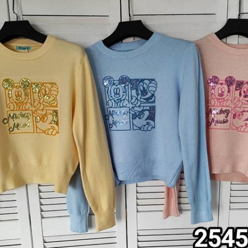 Свитер MMC clothes (one size) 2545-10 yellow (деми) MMC clothes 2545-10 yellow