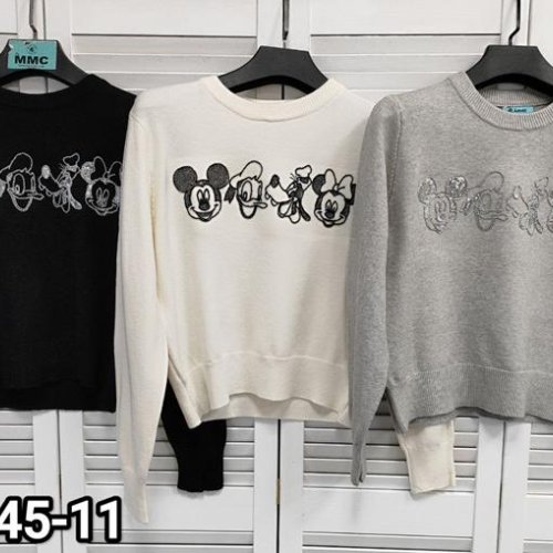 Свитер MMC clothes (one size) 2545-11 black (деми) MMC clothes 2545-11 black