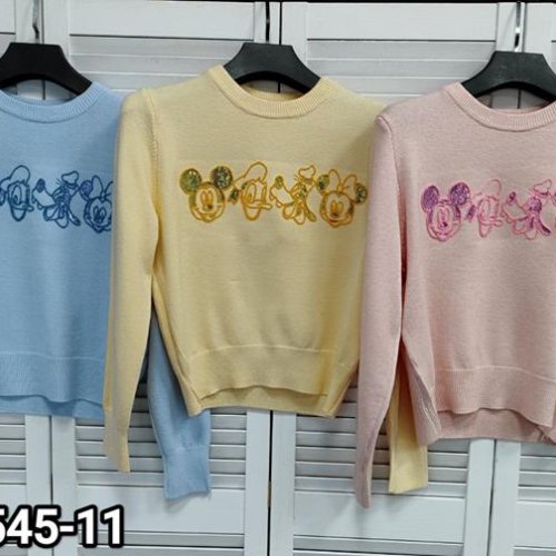 Свитер MMC clothes (one size) 2545-11 l.blue (деми) MMC clothes 2545-11 l.blue