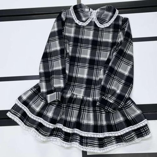 Платье Kosmy (110-134) 597 black-grey (деми) Kosmy 597 black-grey