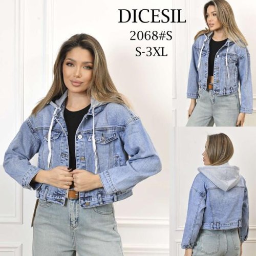 Куртка Leen (S-3XL) 2068 l.blue (деми) Leen 2068 l.blue