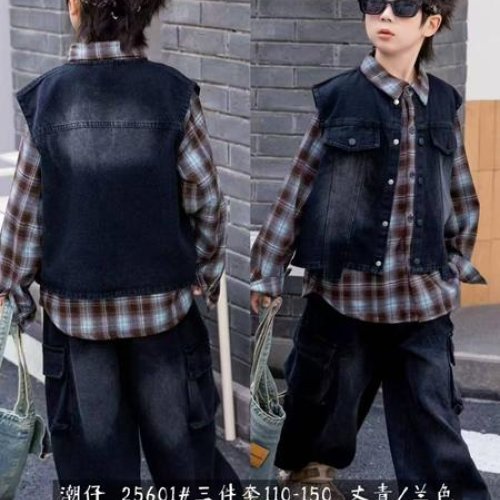 Костюм Delfinka (110-150) 25601 black (деми) Delfinka 25601 black