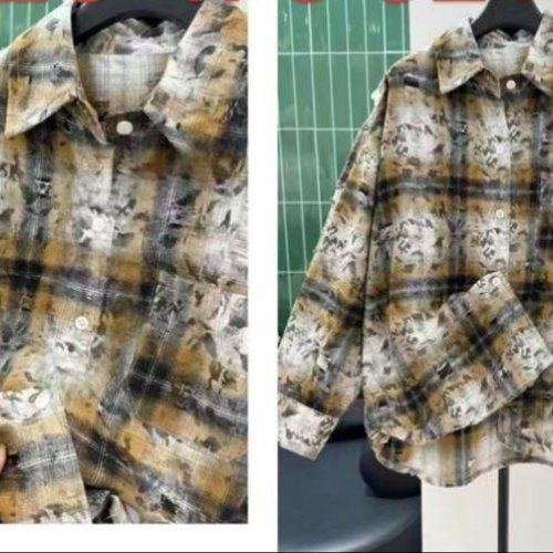 Рубашка Delfinka (120-170) C53 beige (деми) Delfinka C53 beige