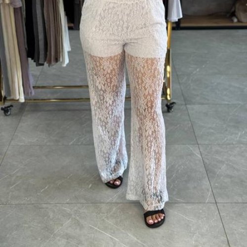 Штаны Arina (42-48) 1658 white (лето) Arina 1658 white