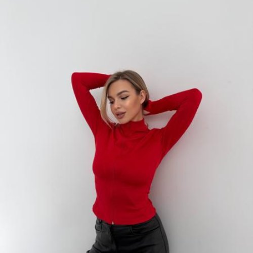 Кофта Arina (42-48) 1697 red (деми) Arina 1697 red