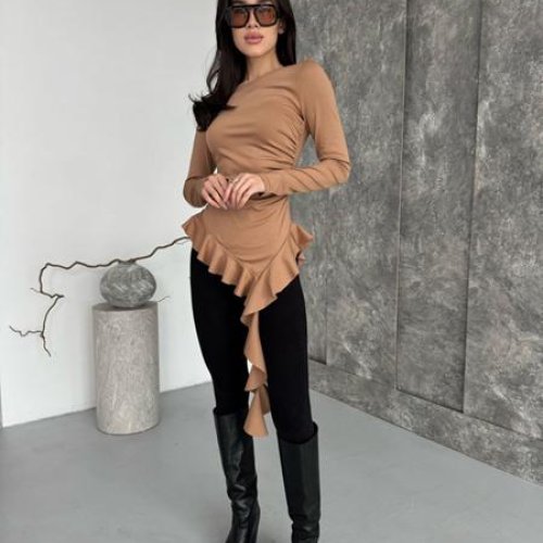 Свитер Arina (42-48) 5174 brown (деми) Arina 5174 brown