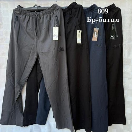 Штаны спорт Shon (56-64) BR2 black (деми) Shon BR2 black