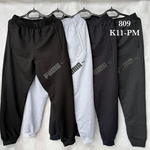 Штаны спорт Shon (46-54) K11PM black (деми) Shon K11PM black