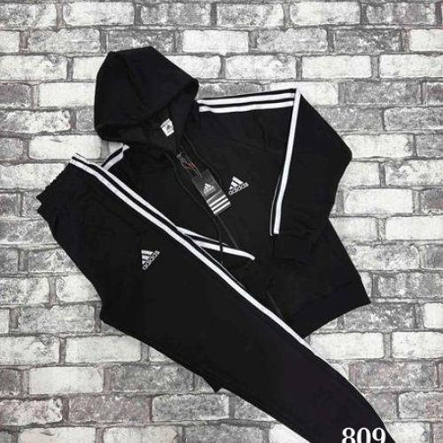 Костюм спорт Shon (46-54) S2013 black (деми) Shon S2013 black