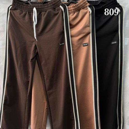 Штаны спорт Shon (44-52) S2019 brown (деми) Shon S2019 brown