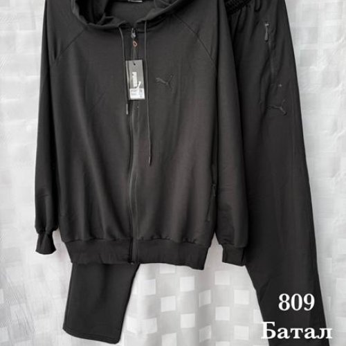 Костюм спорт Shon (56-64) S2020 black (деми) Shon S2020 black