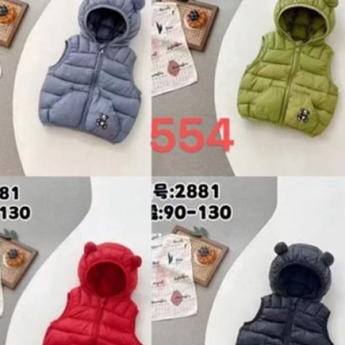 Жилетка Farbique (90-130) 554 black (деми) Farbique 554 black