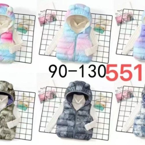 Жилетка Farbique (90-130) 551 pink (деми) Farbique 551 pink