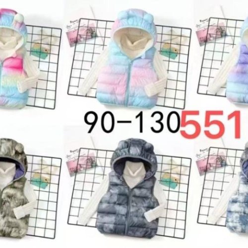 Жилетка Farbique (90-130) 551 black (деми) Farbique 551 black