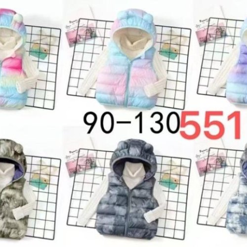 Жилетка Farbique (90-130) 551 grey (деми) Farbique 551 grey