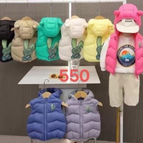 Жилетка Farbique (90-130) 550 pink (деми) Farbique 550 pink