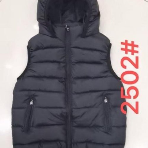 Жилетка Farbique (120-160) 2502 black (деми) Farbique 2502 black