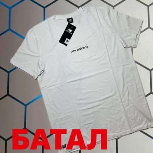 Футболка Alex Clothes (2XL-6XL) 13398 white (лето) Alex Clothes 13398 white
