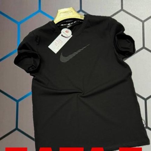 Футболка Alex Clothes (2XL-6XL) 13414 black (лето) Alex Clothes 13414 black