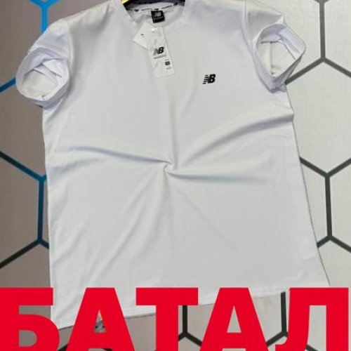 Футболка Alex Clothes (2XL-6XL) 13416 white (лето) Alex Clothes 13416 white