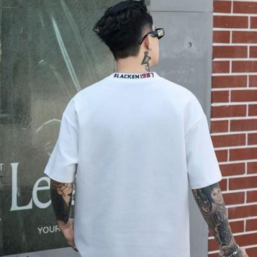 Футболка 2BRO (M-3XL) ADM82651 white (лето) 2BRO ADM82651 white