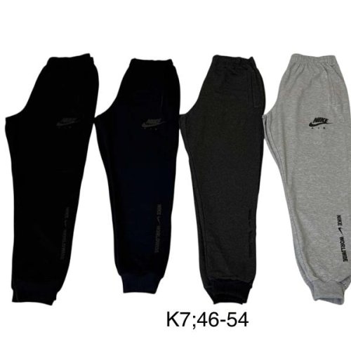 Штаны спорт TRAN (46-54) K7-1 navy (деми) TRAN K7-1 navy