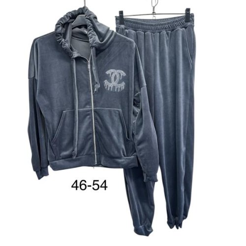 Костюм спорт TRAN (46-54) TR682 grey (деми) TRAN TR682 grey