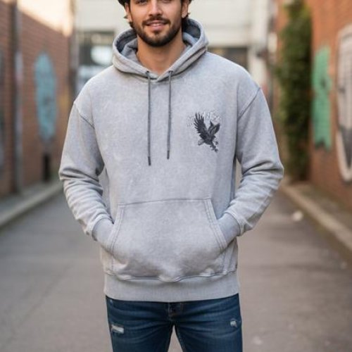 Худи Moranny (S-2XL) MR488 l.grey (деми) Moranny MR488 l.grey