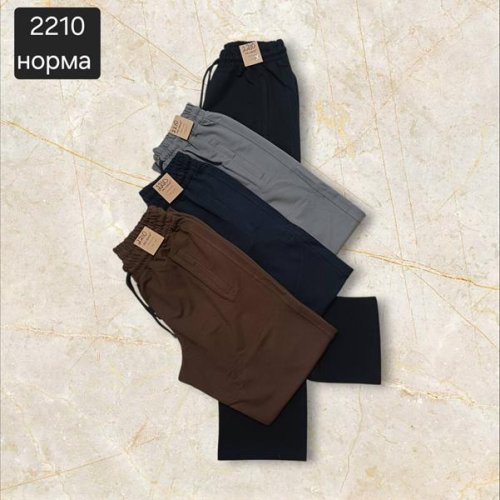 Штаны спорт Moranny (S-2XL) 2210 navy (деми) Moranny 2210 navy