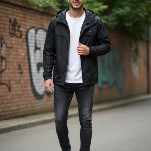 Ветровка Moranny (S-2XL) 2905 black (деми) Moranny 2905 black