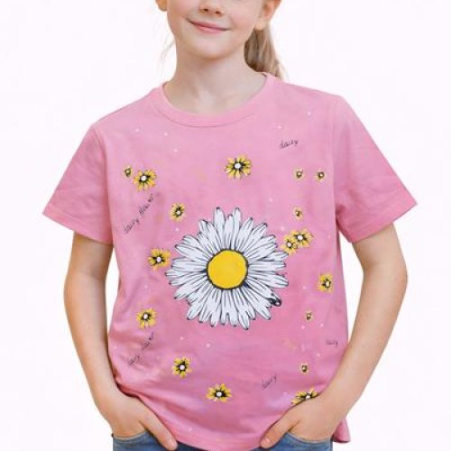 Футболка Sevim (7-12) SV1300 pink (лето) Sevim SV1300 pink