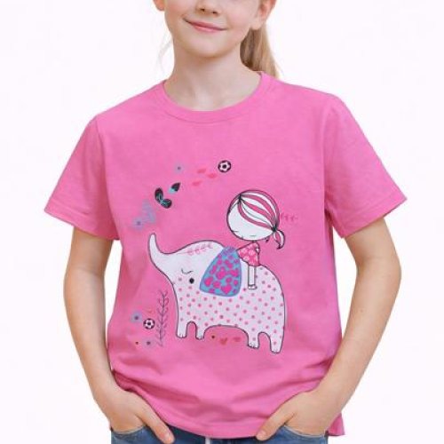 Футболка Sevim (7-12) SV1303 pink (лето) Sevim SV1303 pink