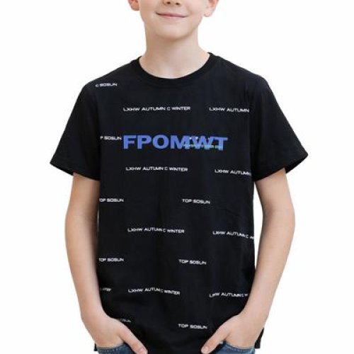 Футболка Sevim (7-12) SV1319 black (лето) Sevim SV1319 black