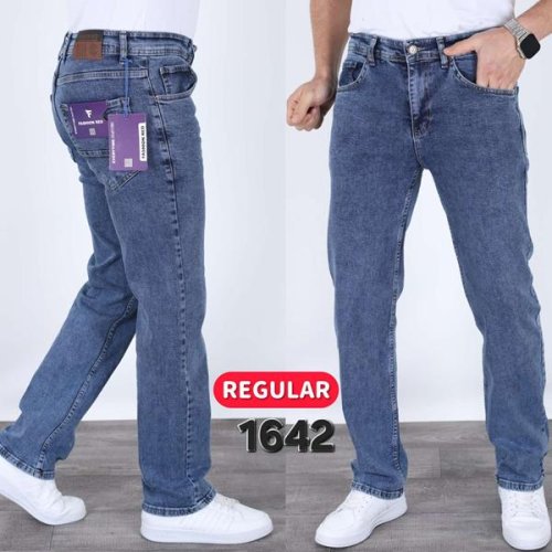 Джинсы God Baron (30-36) 1642 blue (деми) God Baron 1642 blue