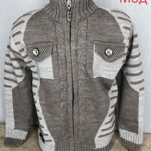 Кофта Надийка (6-9) ND590-1152 grey (деми) Надийка ND590-1152 grey