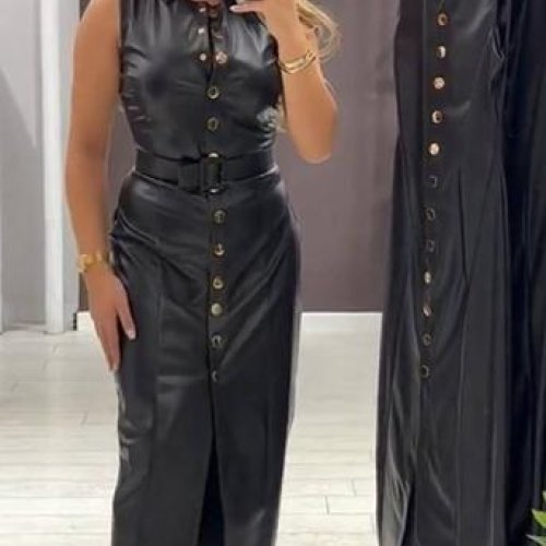 Платье Femzone (42-52) 1173 black (лето) Femzone 1173 black