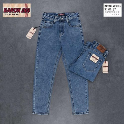 Джинсы Baron Jeans (26-32) M803 blue (деми) Baron Jeans M803 blue